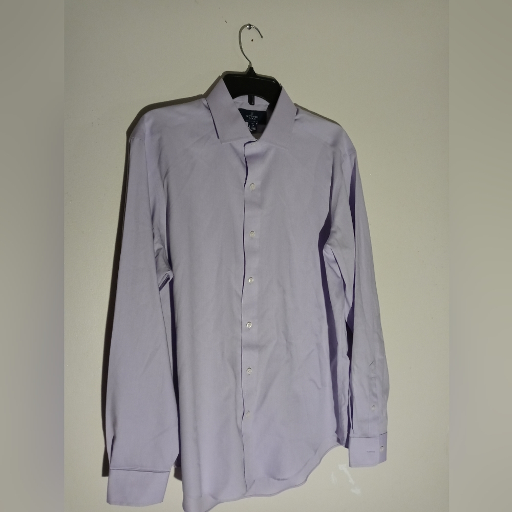 Men's Dress Shirt. Buttoned Down. Brand. Classic Fit.